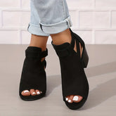 Women's Orthopaedic High Heel Leather Shoes