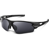 Polarized Wrap-Around Sport Sunglasses with UV400 Protection