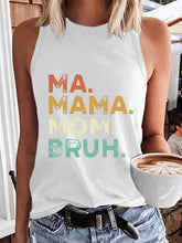 Damen Muttertag Coole Mamas Club Ma Mama Mom Bruh Print Tank Top
