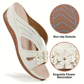 Damen Sommer Keilsandalen – Neu eingetroffene bequeme Slip-Ons
