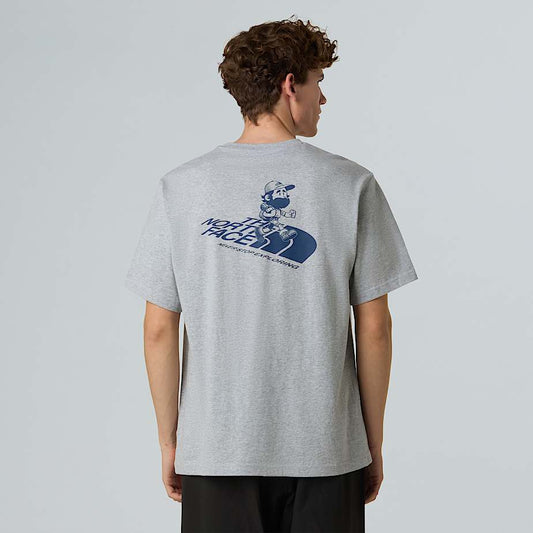 Unisex Grafik Relaxed Laufshirt