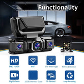 2026 New Arrivals - 52% Off4-Channel Dash Cam & Night Vision