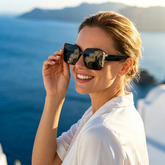 Oversized Retro Square Sunglasses – UV400 Fashion Shades