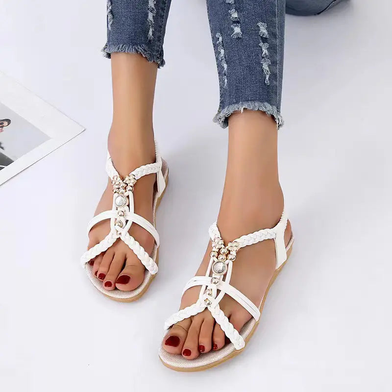 Women's Boho Style Flat Orthopedic Sandals