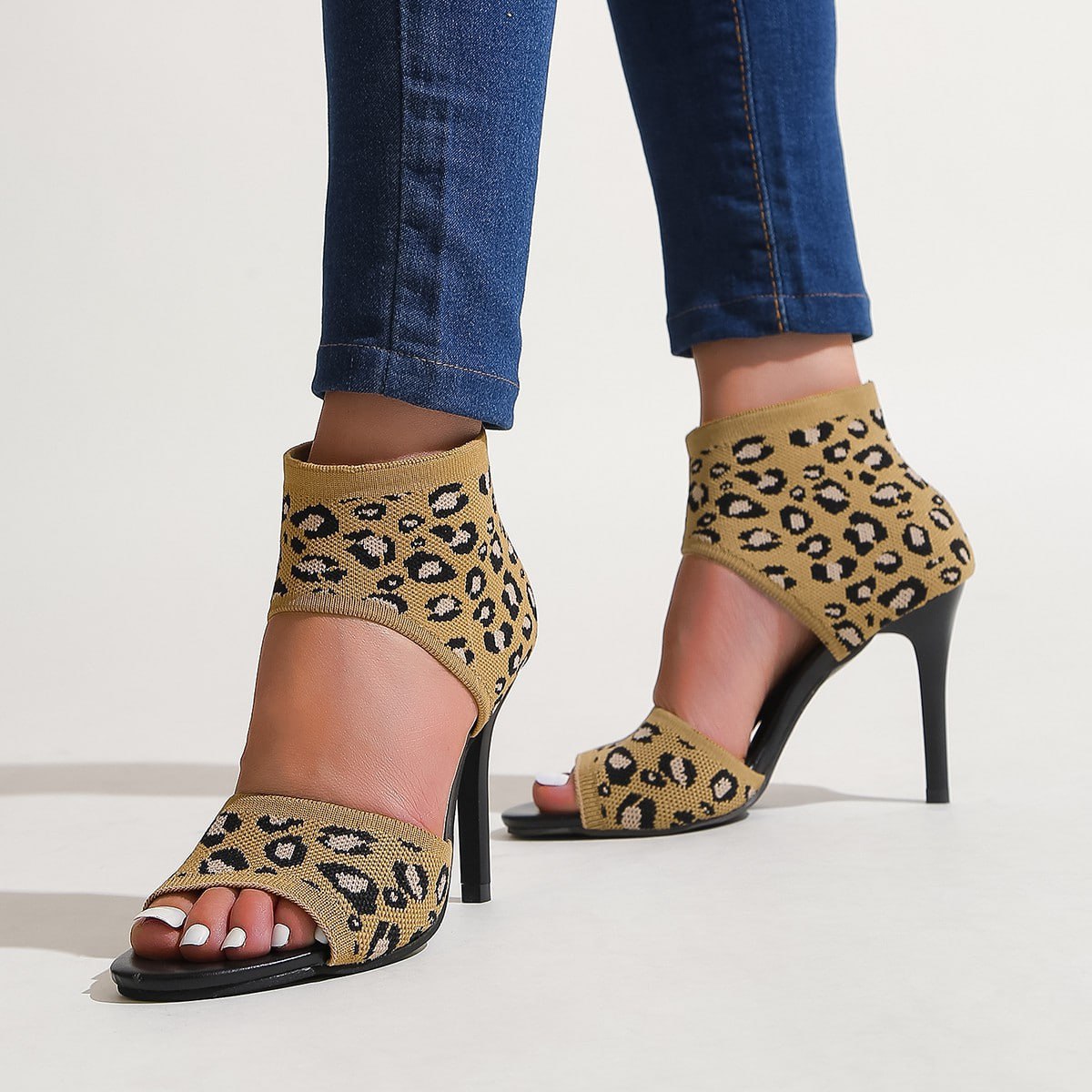 ❤️High Heel with Elastic Back