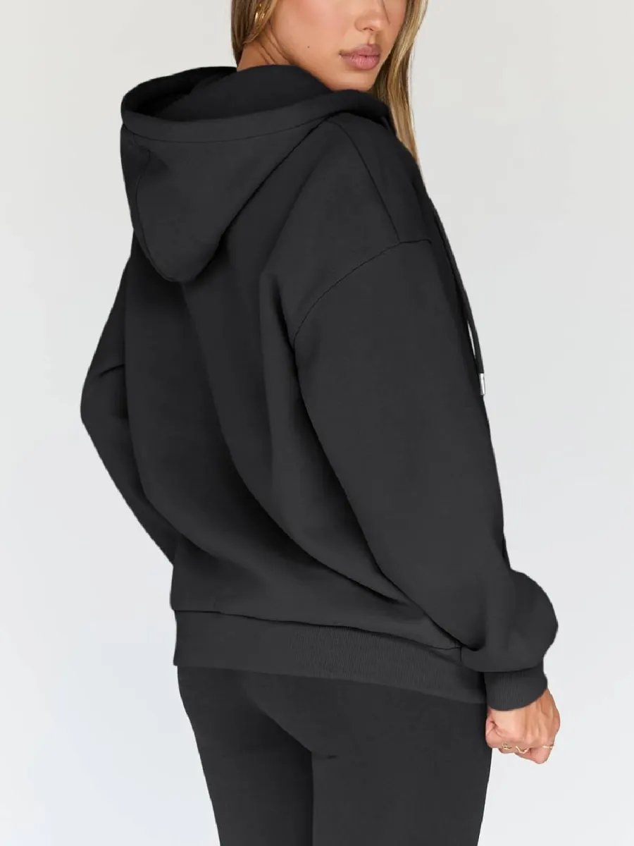 Winter Womens Zip Up Hoodies Oversized Sweatshirts(Buy 2 Free Shipping)