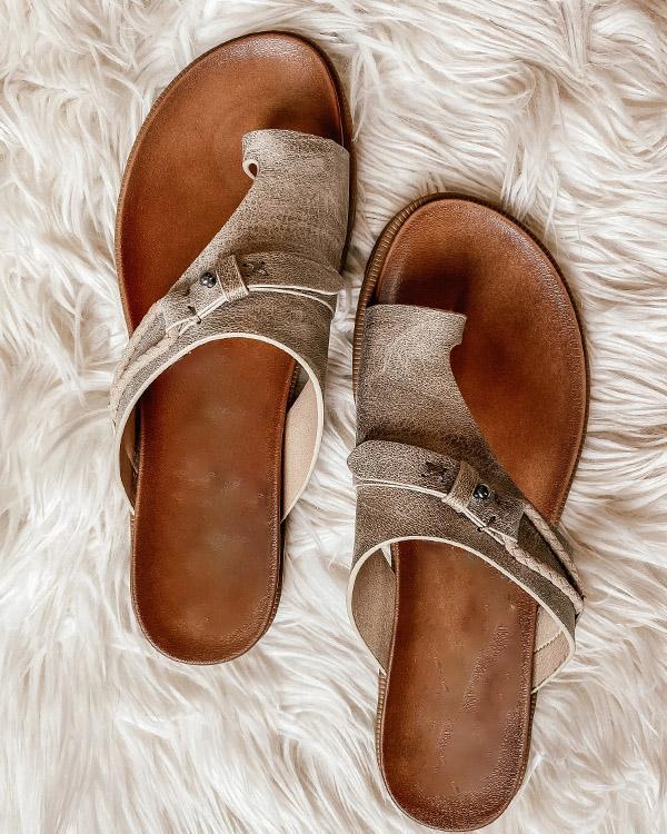 Weiche Fußbett Ortopädische Sommer-Sandalen