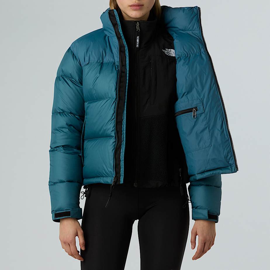 Damen Nuptse Jacke Retro 1996