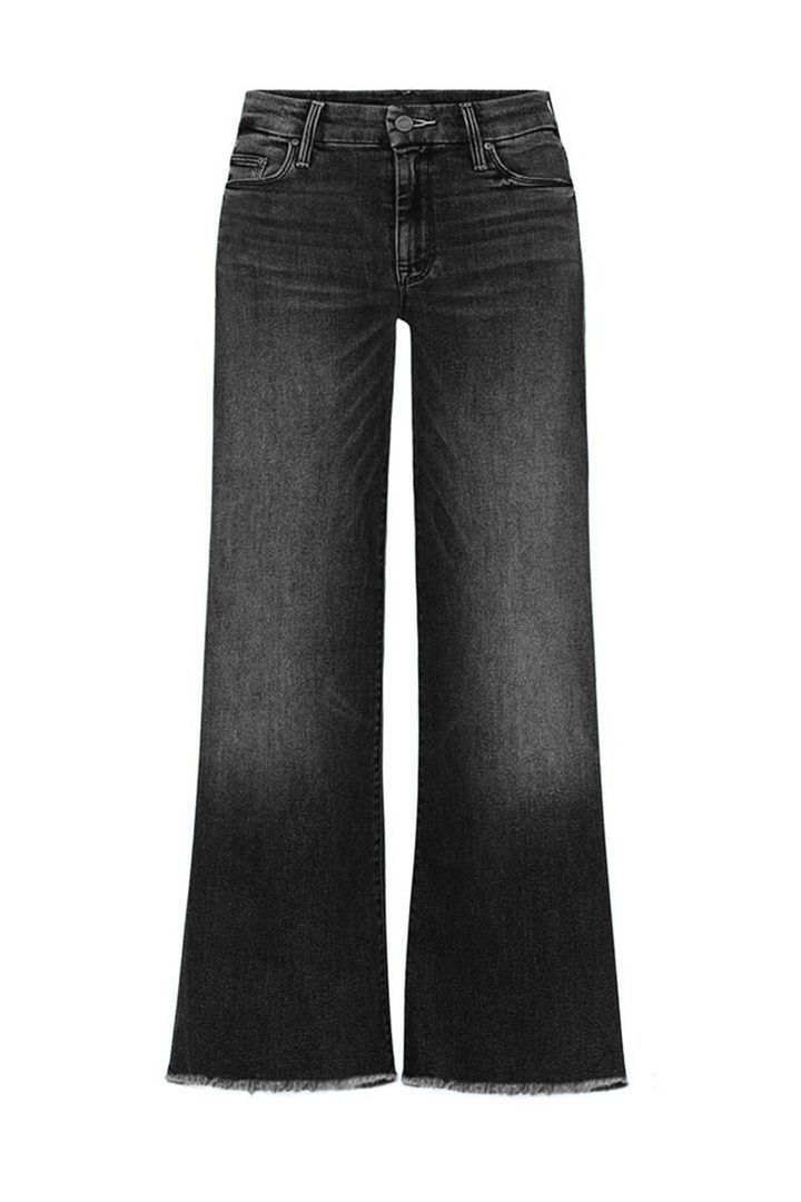 Jeans mit geradem Bein, mittlerer Bundhöhe und offenem Saum in Used-Optik (2 zum Preis von 1, kostenloser Versand)