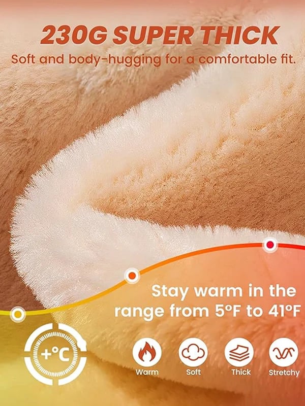 🔥MAGISCH Strumpfhose mit Fleece-Futter für nackte Beine☁️