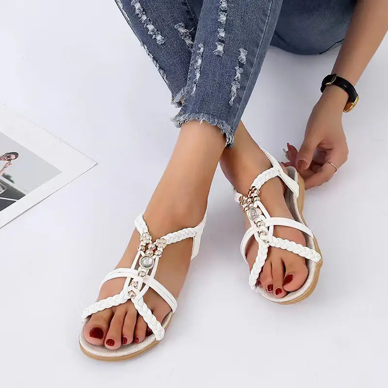 Women's Boho Style Flat Orthopedic Sandals