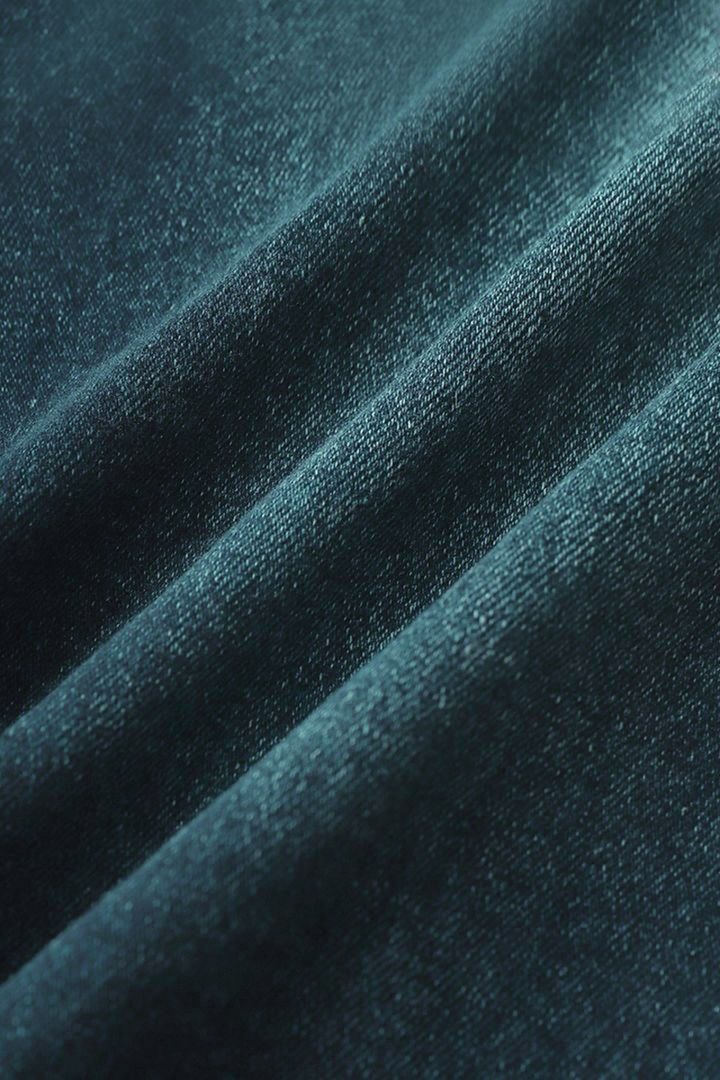 Jeans mit geradem Bein, mittlerer Bundhöhe und offenem Saum in Used-Optik (2 zum Preis von 1, kostenloser Versand)