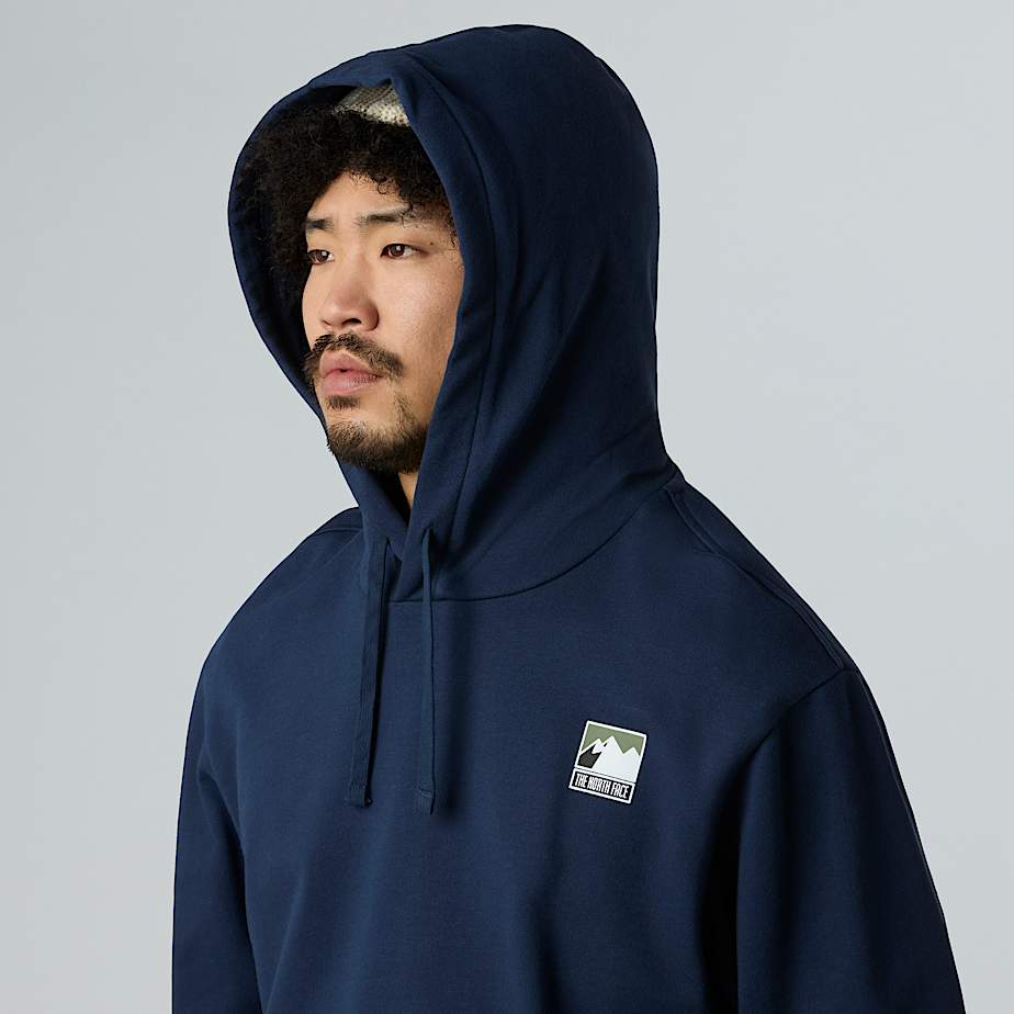 Herren-Kapuzenpullover „Mountain Logo“ Relaxed Fit