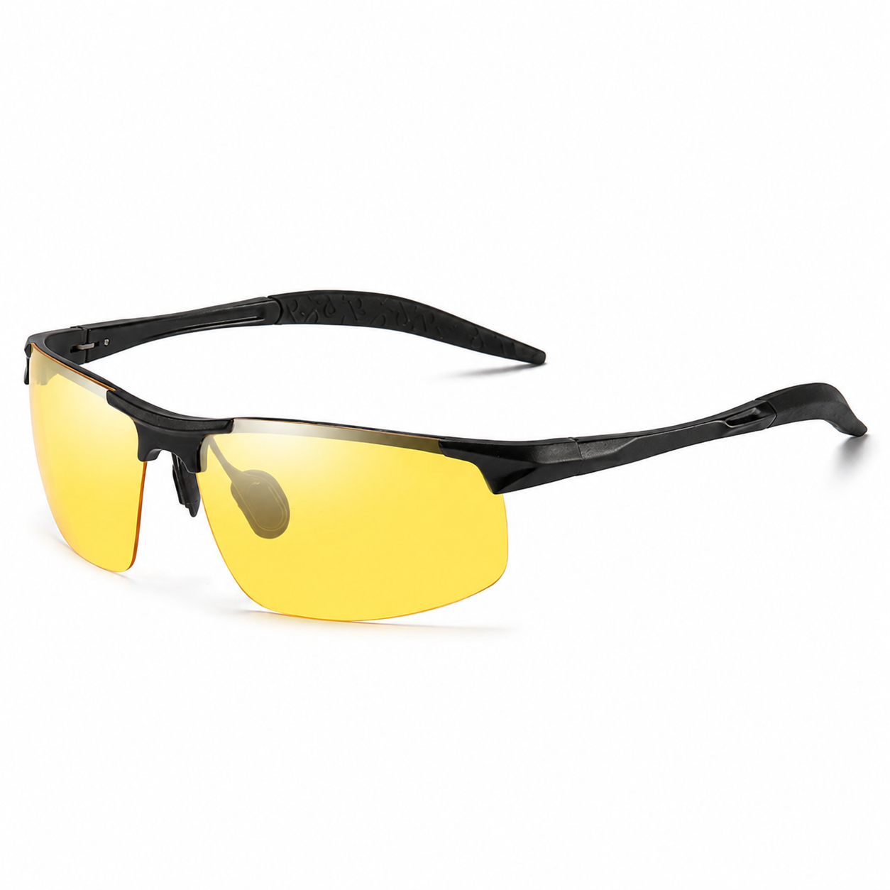 Men’s Polarized Sport Sunglasses – Lightweight Metal Frame For Driving Fishing Golf Running