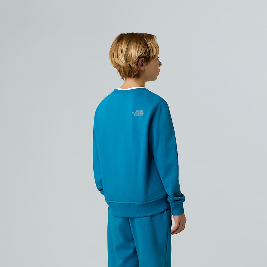 Reflektierendes Sweatshirt für Jungen mit Logo, legere Passform
