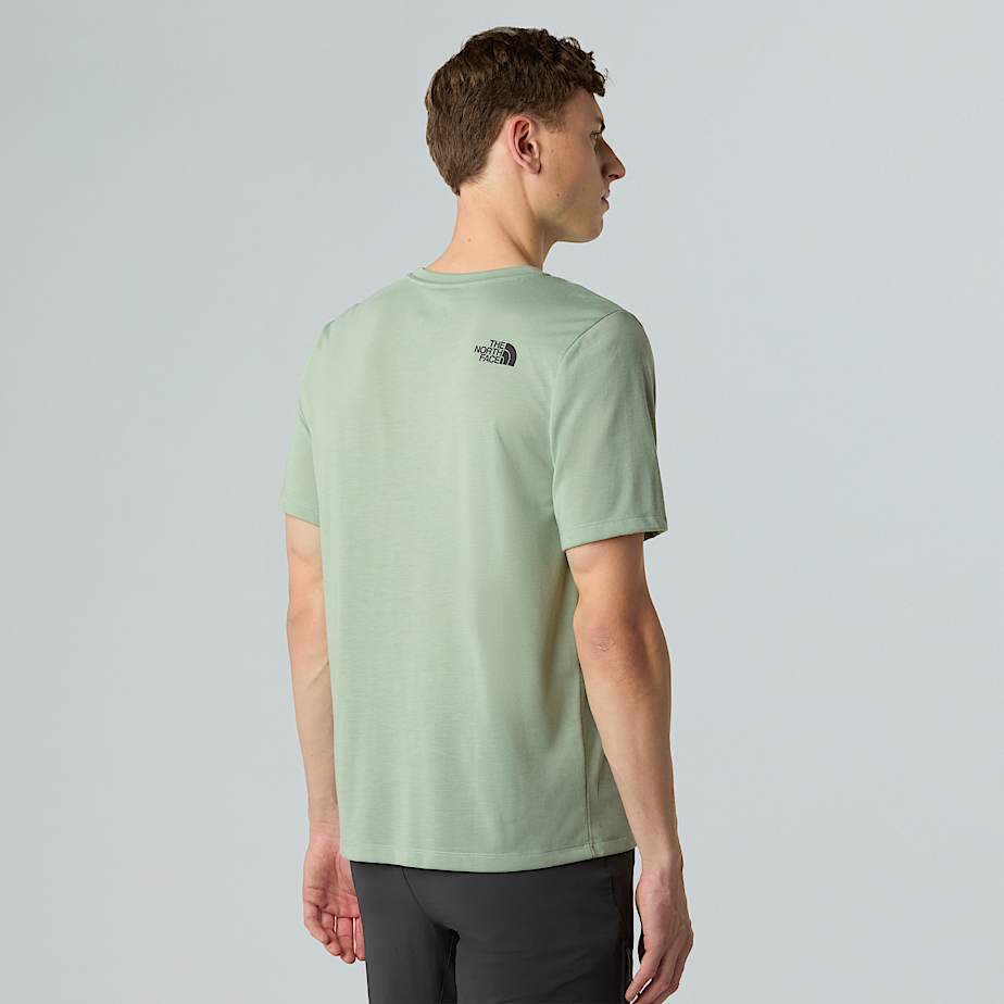 Herren-T-Shirt mit Berggrafik