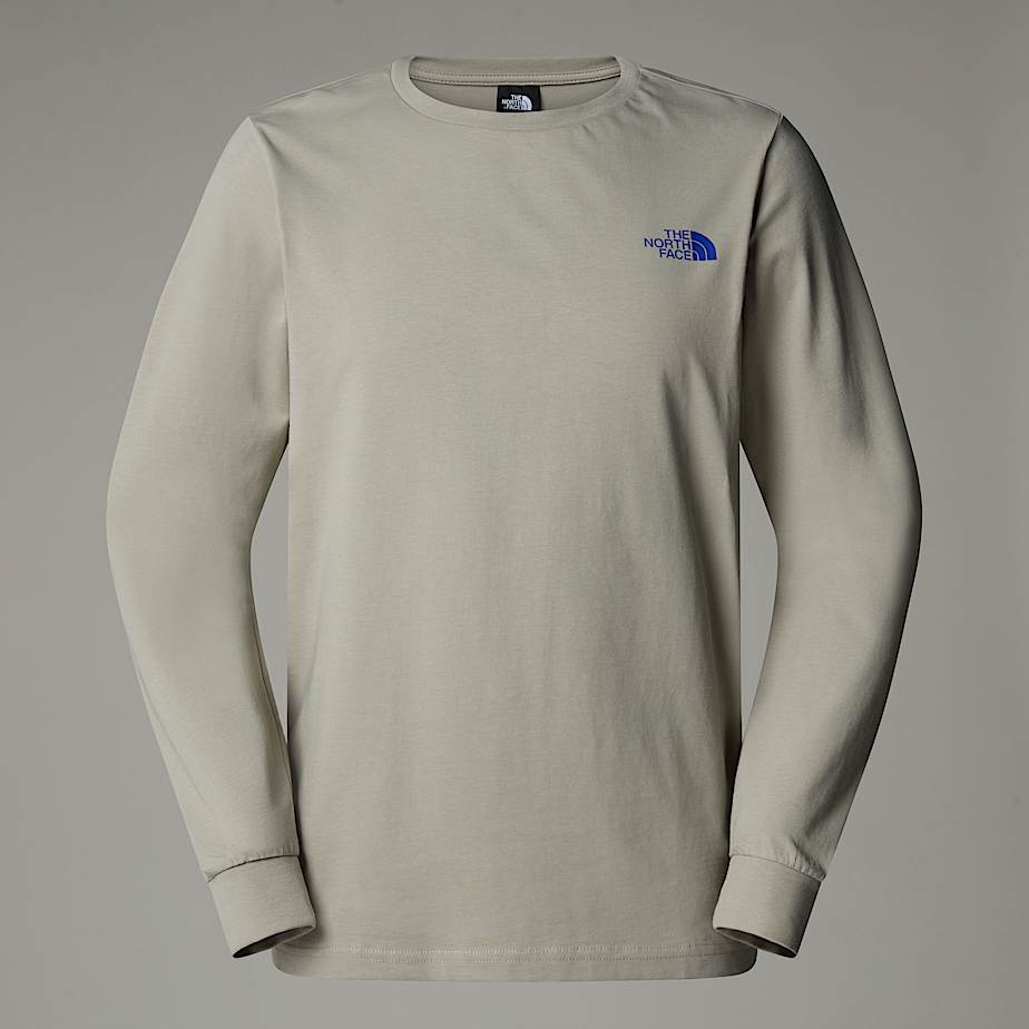 Men's Long-Sleeve Topographic T-Shirt