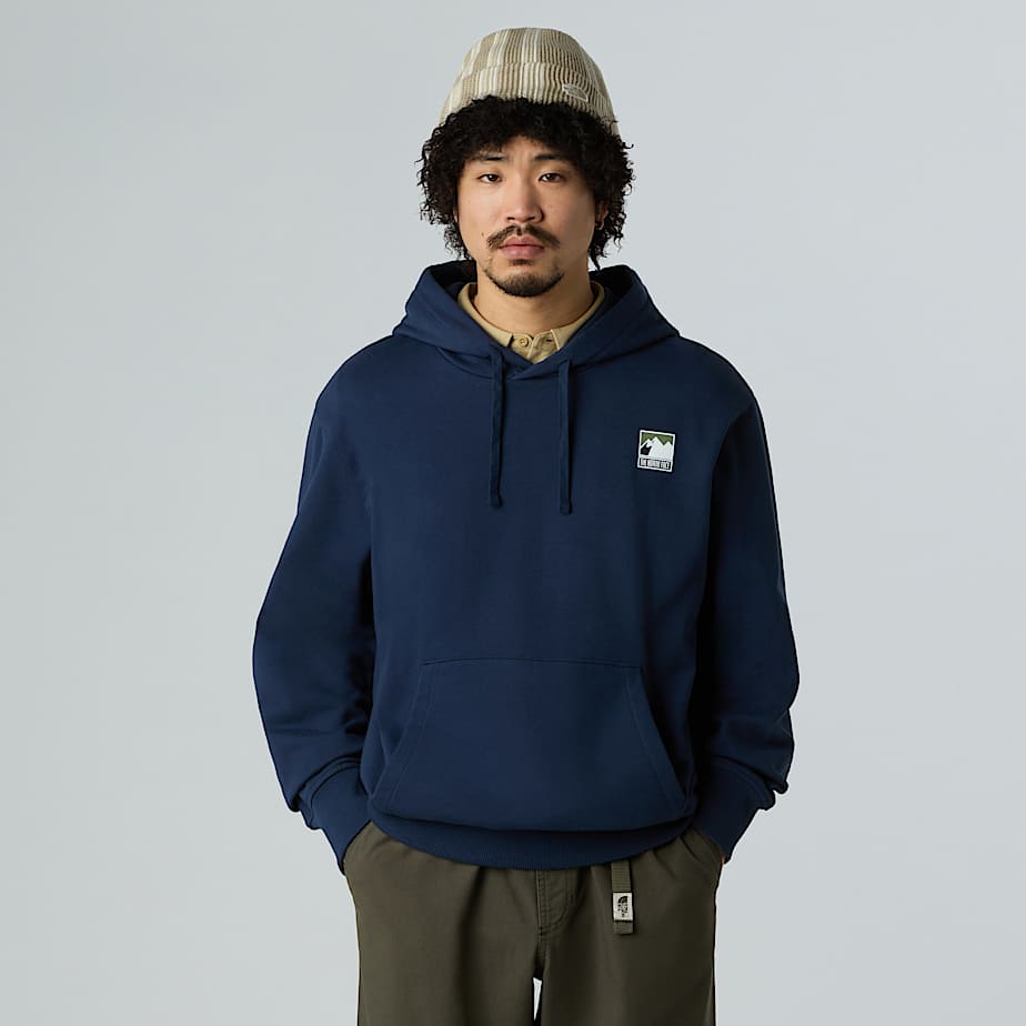 Herren-Kapuzenpullover „Mountain Logo“ Relaxed Fit