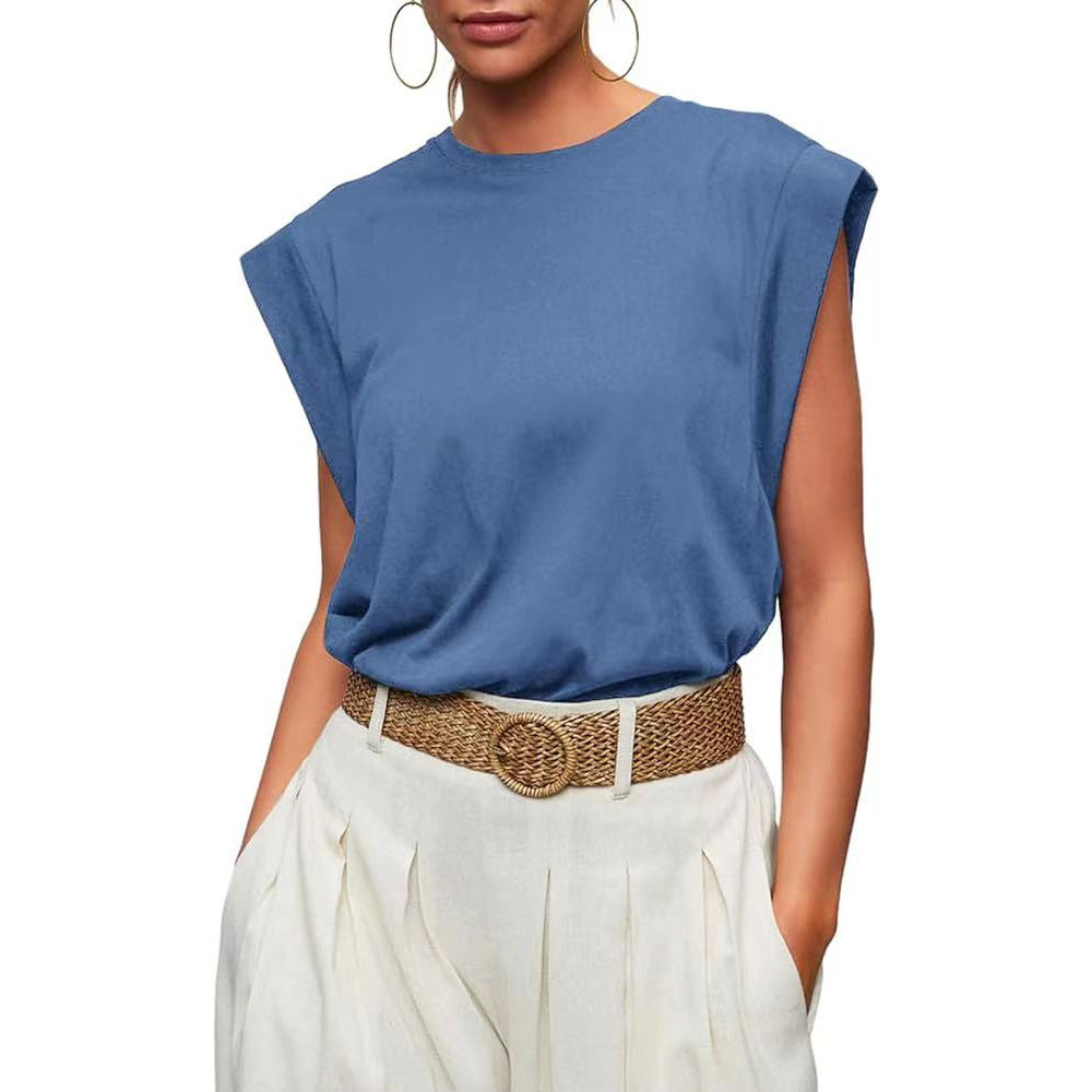 Damen Basic Fashion Freizeit Weste T-Shirt (Kaufe 3, kostenloser Versand)