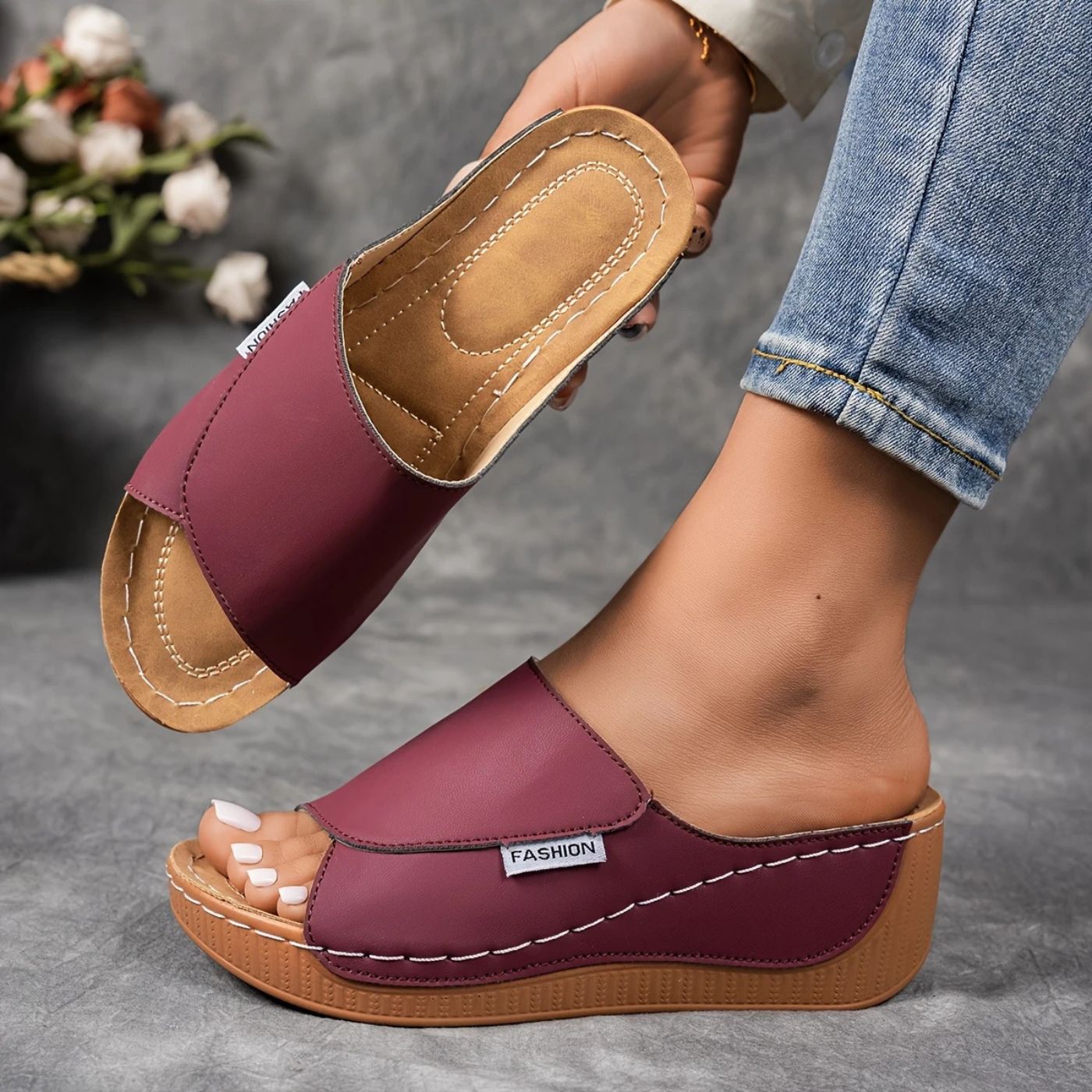 Orthopedic Comfort Sandals – Ergonomic Pain Relief Walking Sandals