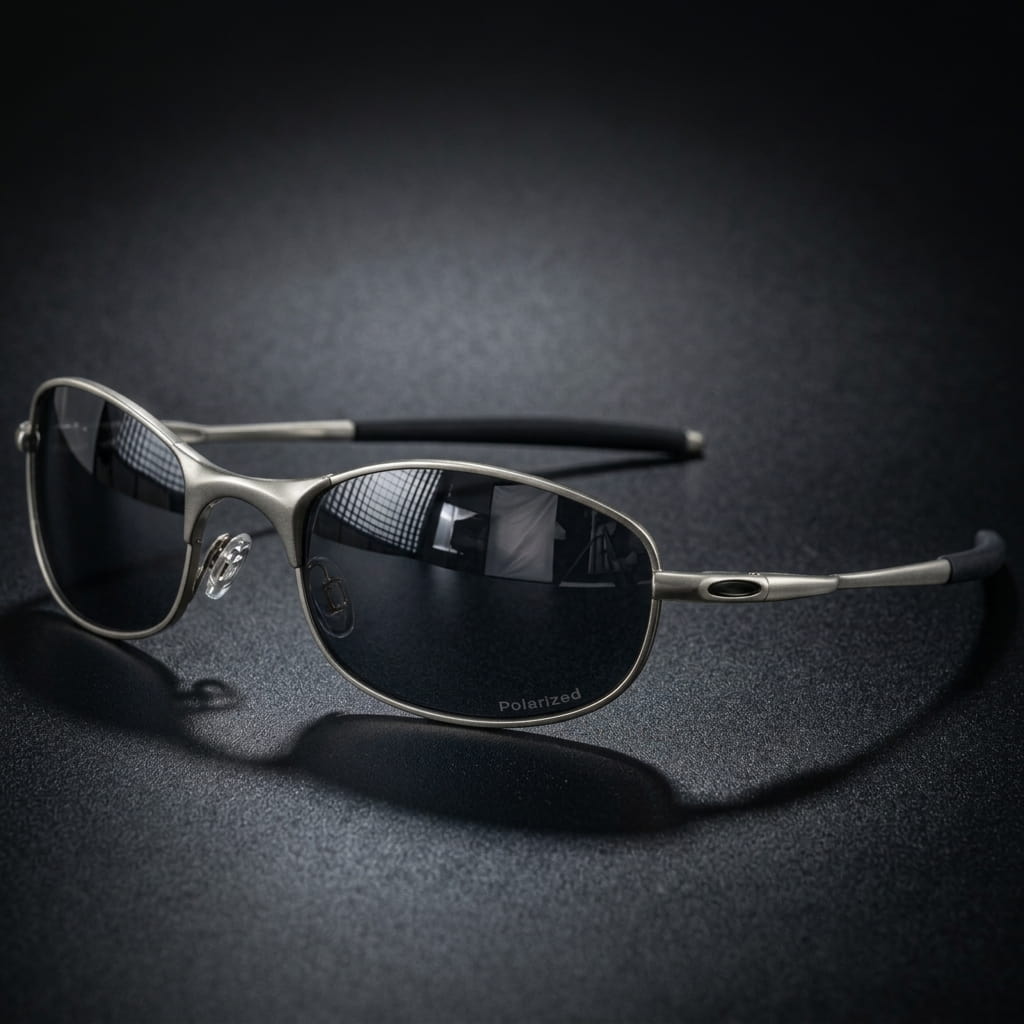 Polarisierte Sportsonnenbrille aus Metall zum Autofahren und für Outdoor-Aktivitäten