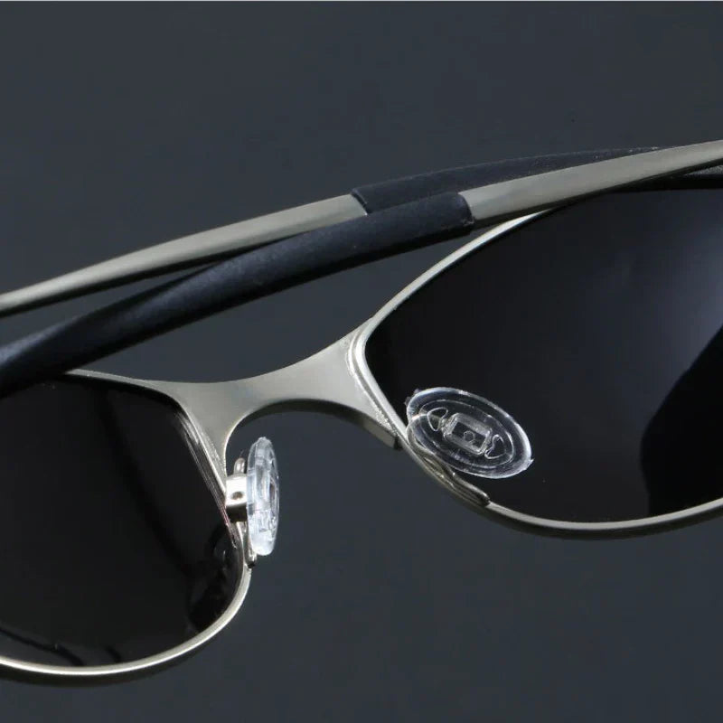 Polarisierte Sportsonnenbrille aus Metall zum Autofahren und für Outdoor-Aktivitäten