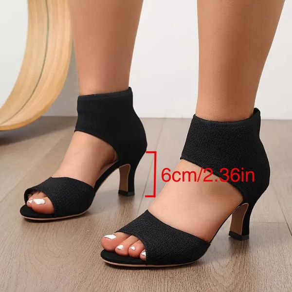 ❤️High Heel with Elastic Back