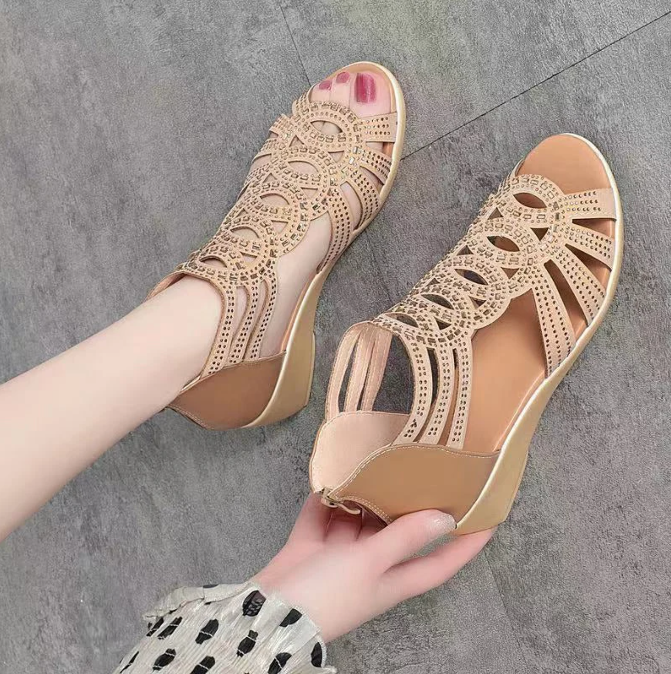 WOMEN'S WEDGES CASUAL SANDALS