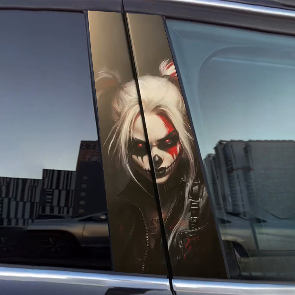 Zucker-Totenkopf-Auto-Tür-Aufkleber