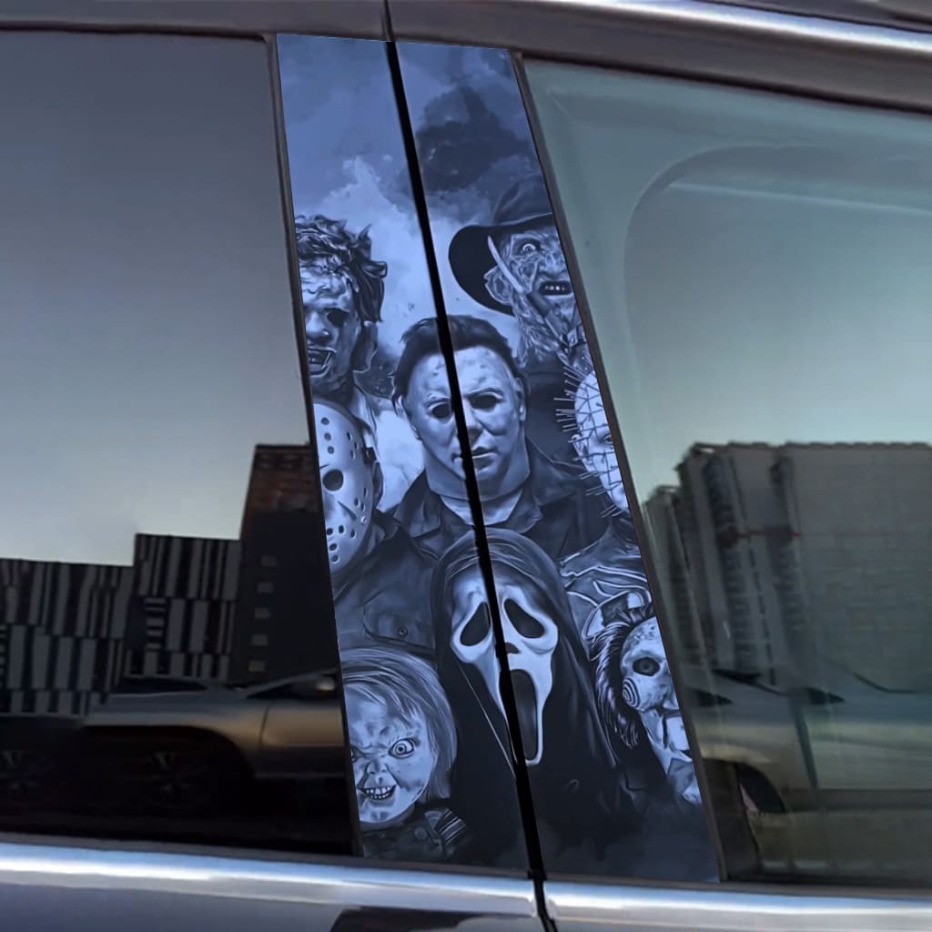 Zucker-Totenkopf-Auto-Tür-Aufkleber