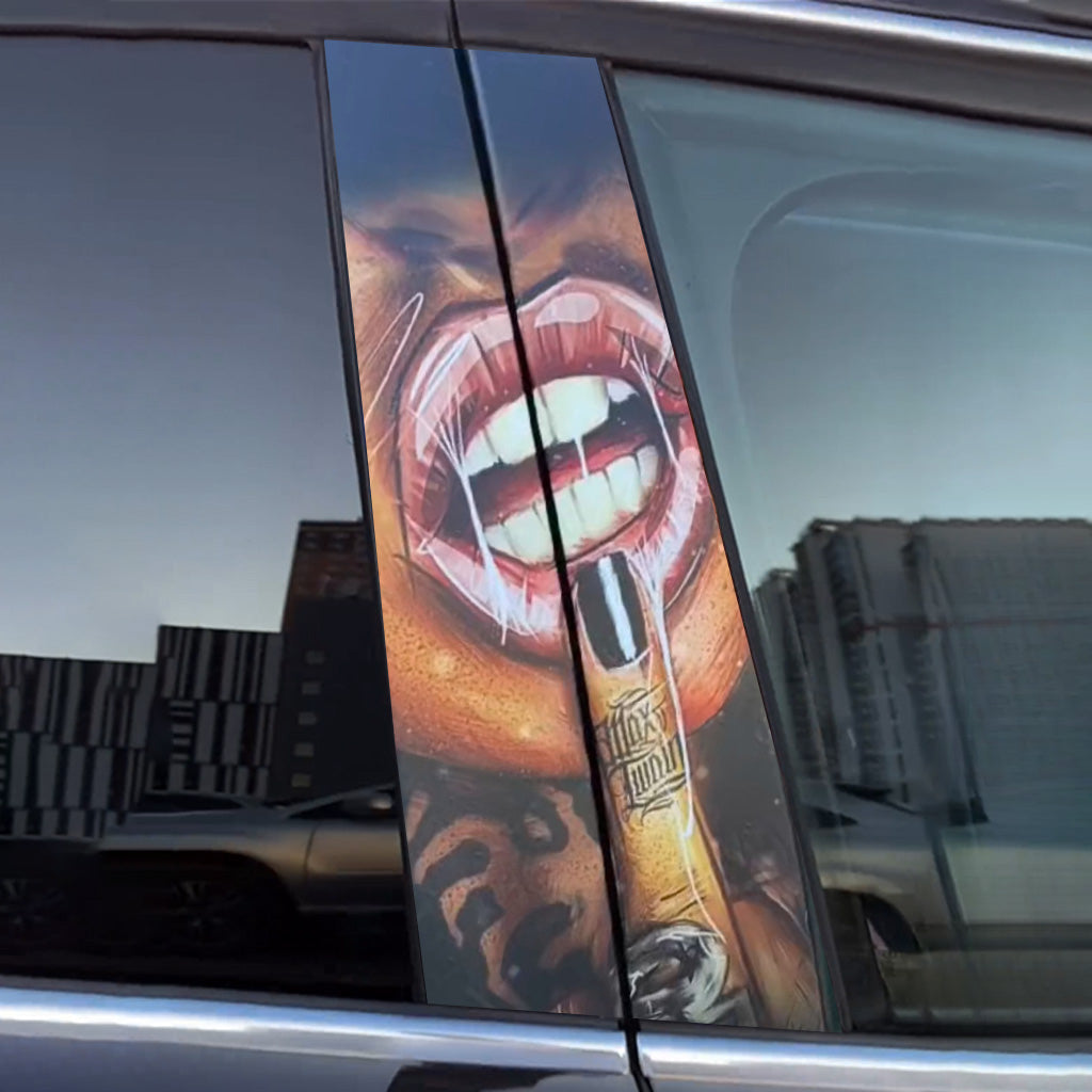 Auto-Türaufkleber für Frauen