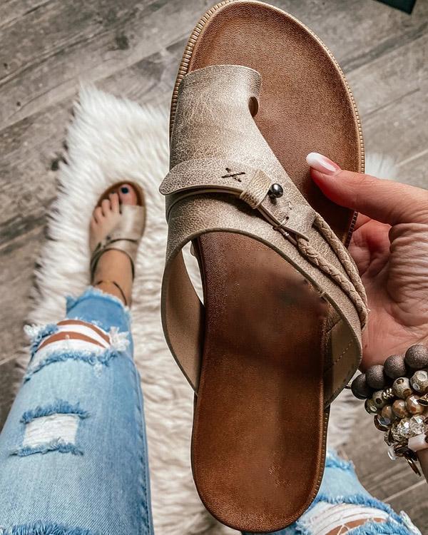 Weiche Fußbett Ortopädische Sommer-Sandalen