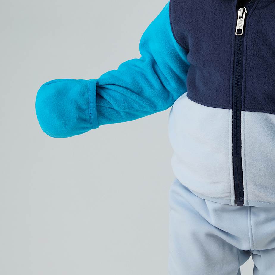 Baby-Gletscher-Kapuzenjacke mit Reißverschluss