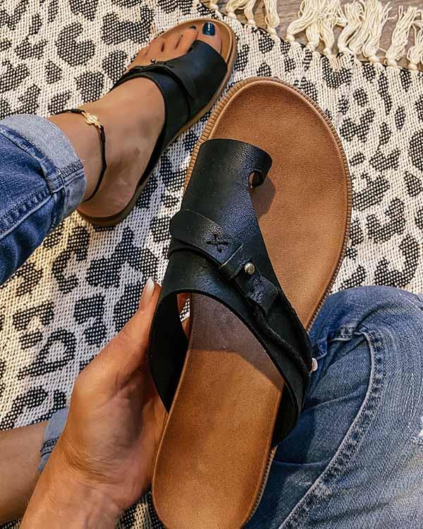 Weiche Fußbett Ortopädische Sommer-Sandalen