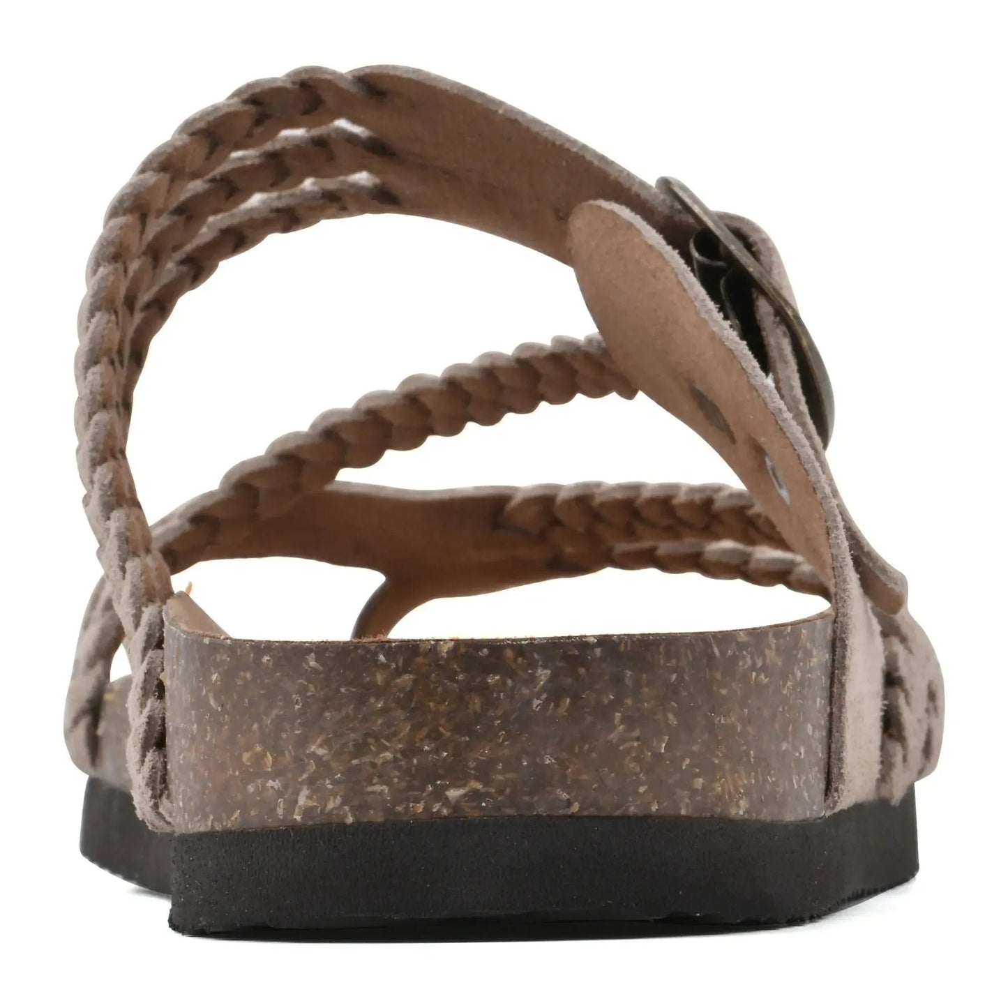 Women’s Braided Cork Sandals – Comfortable Wide Fit Summer Shoes