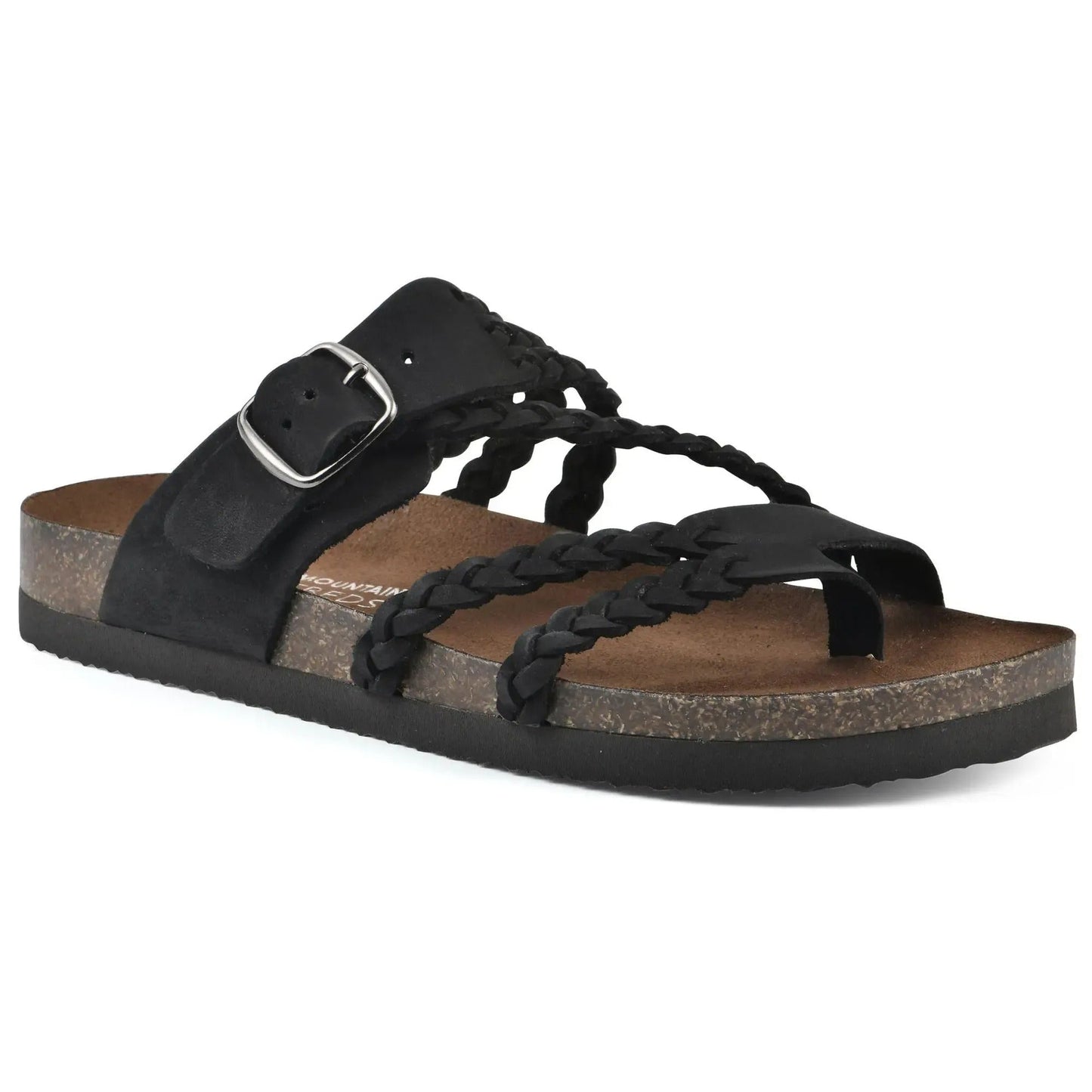 Women’s Braided Cork Sandals – Comfortable Wide Fit Summer Shoes