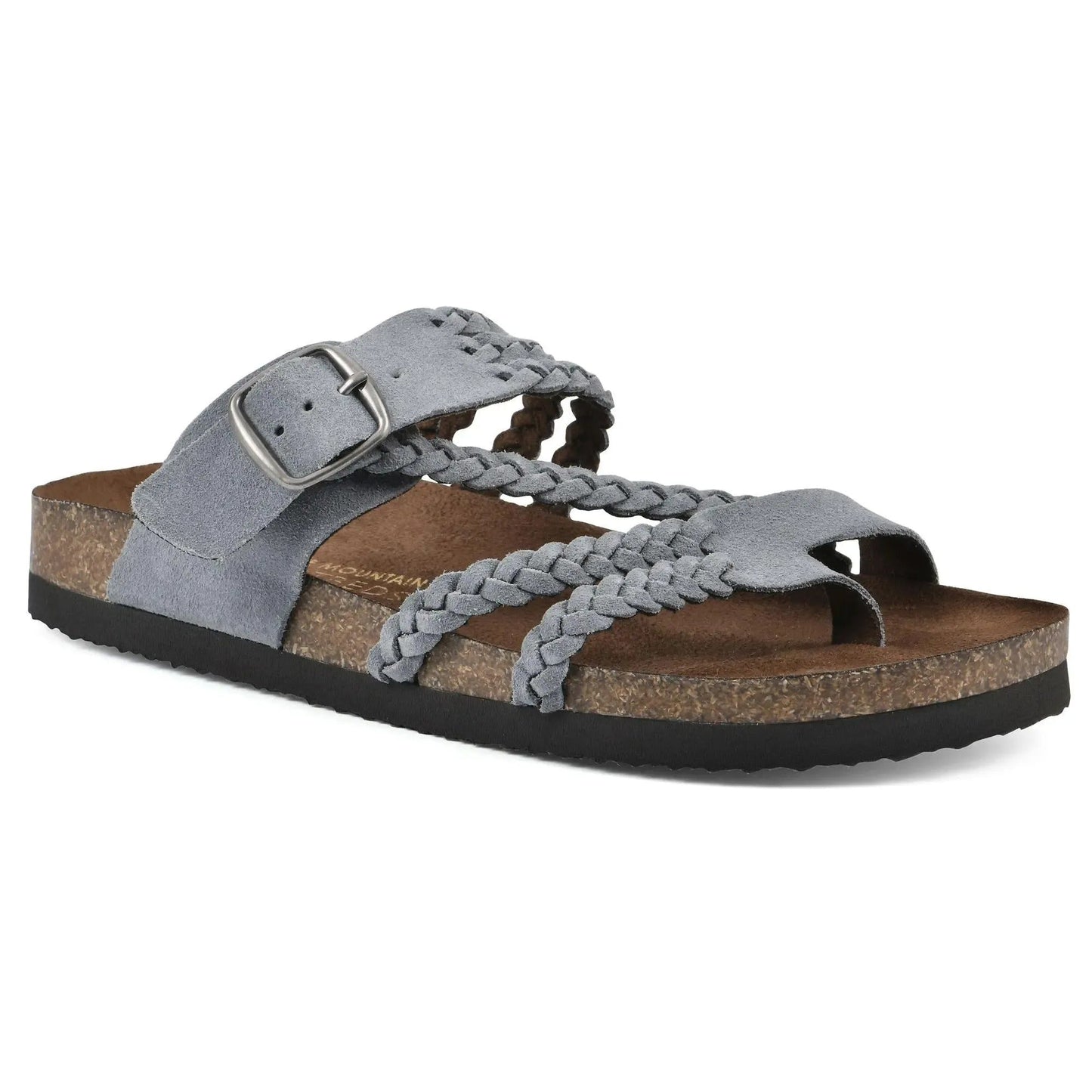 Women’s Braided Cork Sandals – Comfortable Wide Fit Summer Shoes