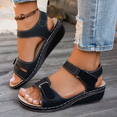 Soft & Stylish Wedge Sandals for Effortless Comfort!