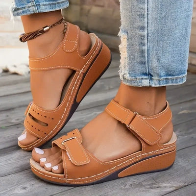 Soft & Stylish Wedge Sandals for Effortless Comfort!
