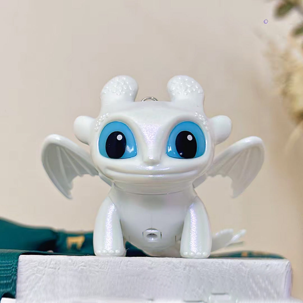 Light-Up Toothless Dragon Keychain