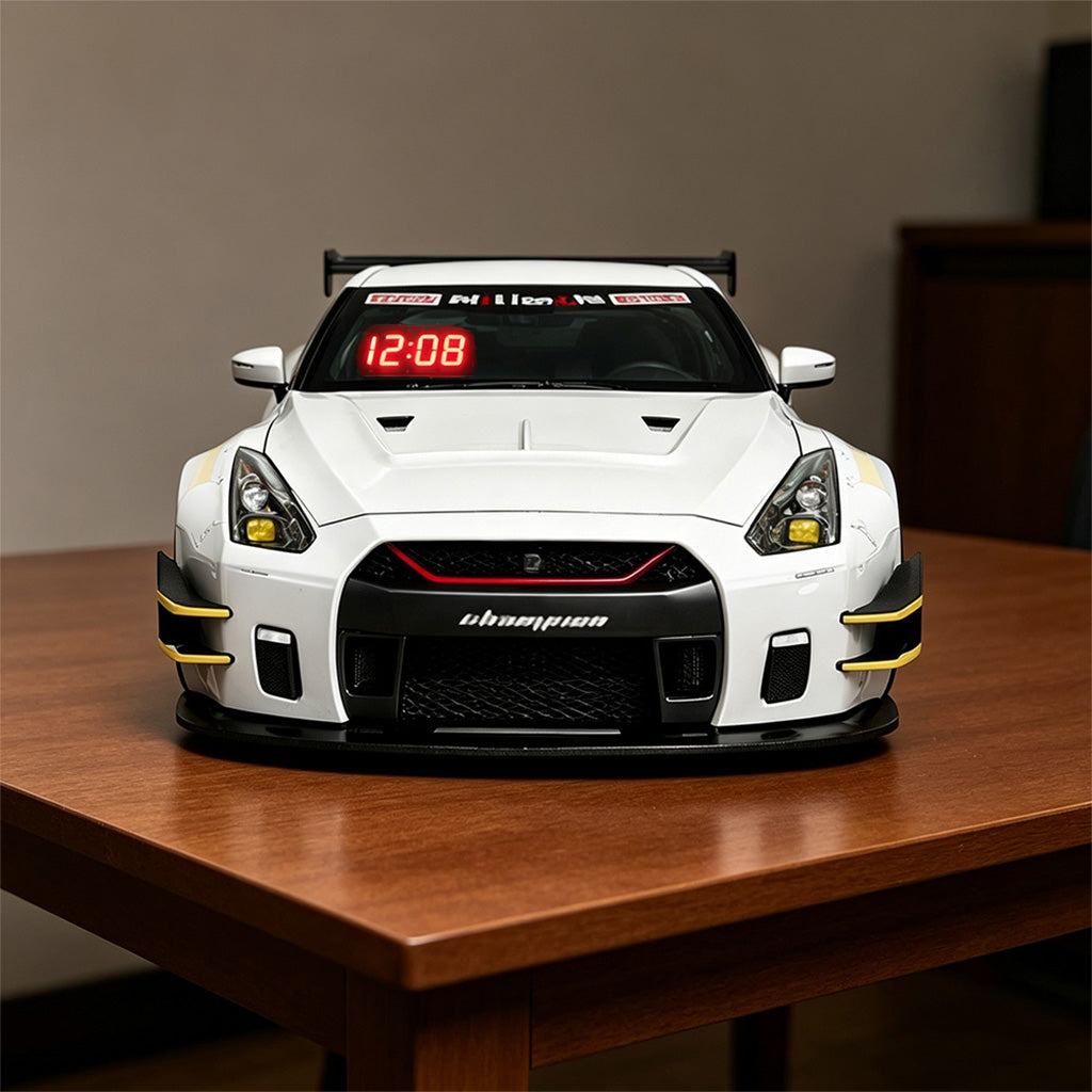 Hyper car Engine Sound Alarm Clock with LED & Mist Spray